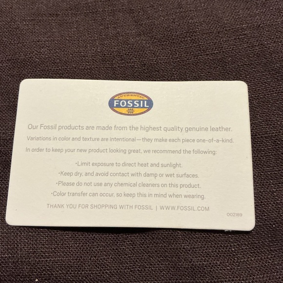 Men’s Fossil Camouflage Leather Wallet NWT - Picture 5 of 6